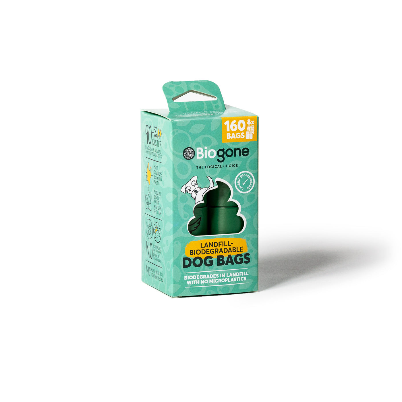 Bolsitas sanitarias Pack 8 rollos – 160 bolsas